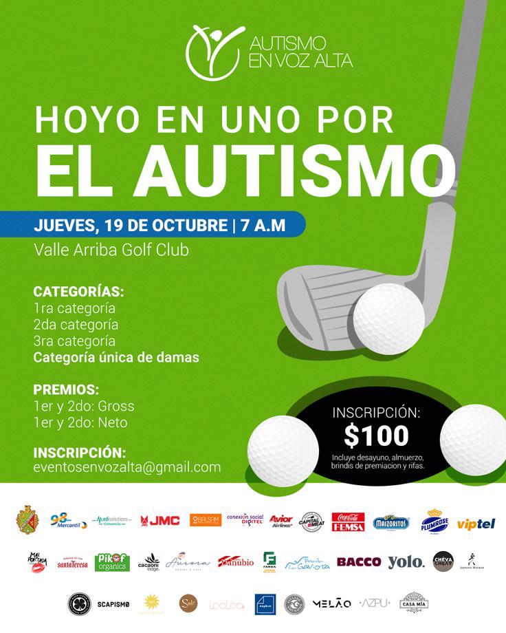 Viptel presente en la X edición del torneo de Golf Hoyo en Uno por el Autismo